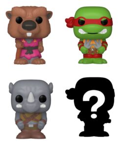 Tartarughe Ninja Bitty Pop! Vinile Figura 4-pack Splinter 2