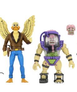 Tartarughe Ninja Cartoon Ace Duck Mutagen Man 2-pack Action Figura Neca