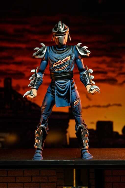 Tartarughe Ninja (mirage Comics) Action Figura Battle Damaged Shredder 18 Cm Neca