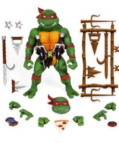 Tartarughe Ninja Ultimates Action Figura Raphael Version 2 18 Cm Super7