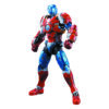 Tech-on Avengers S.h. Figuarts Action Figura Captain America 16 Cm Bandai Tamashii Nations