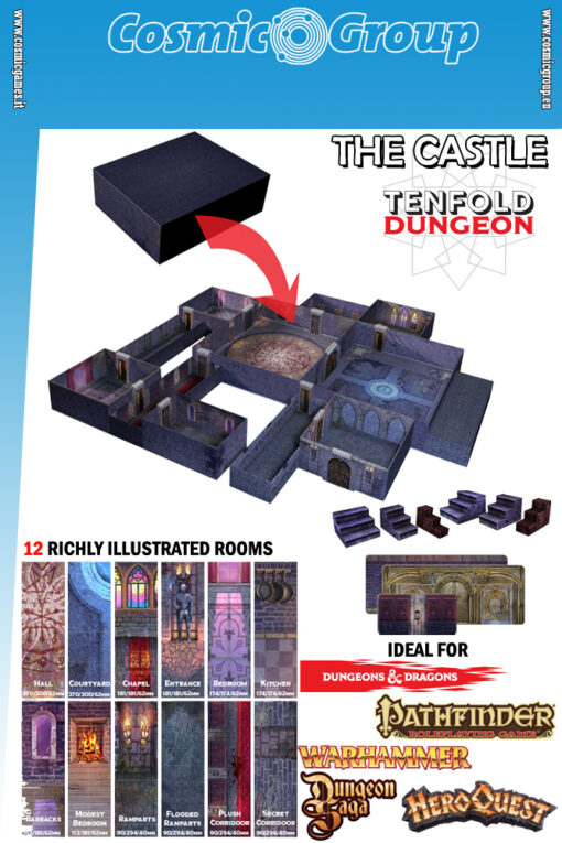 TENFOLD DUNGEON THE CASTLE ACCESSORI DM VAULT