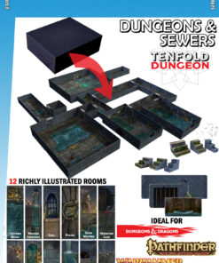 TENFOLD DUNGEON THE DUNGEONS & SEWERS ACCESSORI DM VAULT