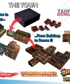 TENFOLD DUNGEON THE TOWN ACCESSORI DM VAULT