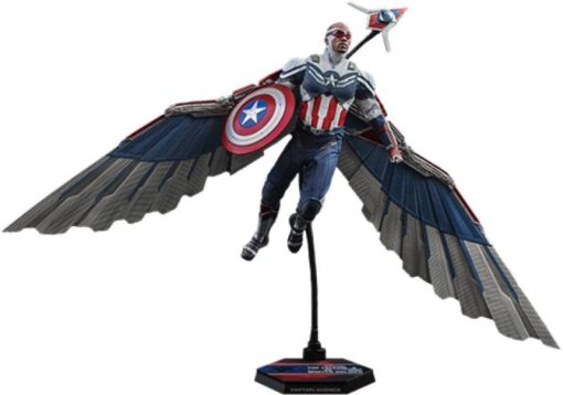 The Falcon E The Winter Soldier Action Figura 1/6 Captain America 30 Cm Hot Toys