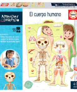 The Human Body Spagnolo Educa Borras