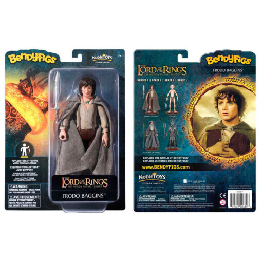 The Il Signore Degli Anelli Frodo Bendyfigs Malleable Figura 19cm Noble Collection