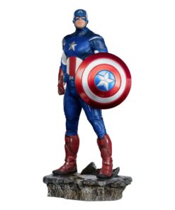 The Infinity Saga Bds Art Scale Statua 1/10 Captain America Battle Of Ny 23 Cm Iron Studios