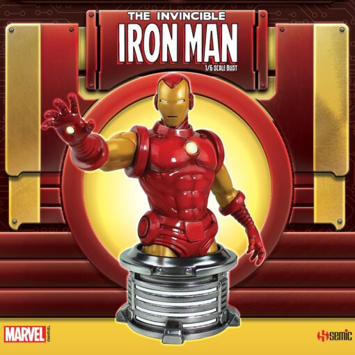 The Invincible Iron Man 1/6 Scale Busto Busto Semic