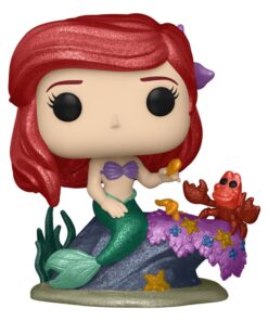 The Little Mermaid Pop! Movies Vinile Figura Ariel Diamond Collection Esclusiva 9 Cm Funko