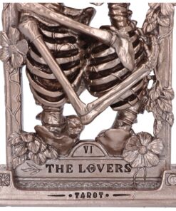 THE LOVERS BRONZE GOTHIC SKELETON ORNAM STATUA NEMESIS NOW