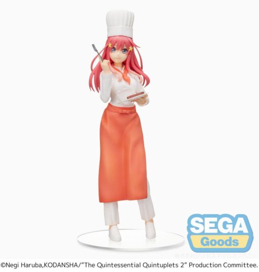 The Quintessential Quintuplets 2 Spm Pvc Statua Itsuki Nakano Cook Ver. 23 Cm Sega