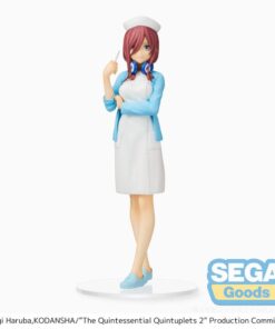 The Quintessential Quintuplets 2 Spm Pvc Statua Miku Nakano Nurse Ver. 21 Cm Sega