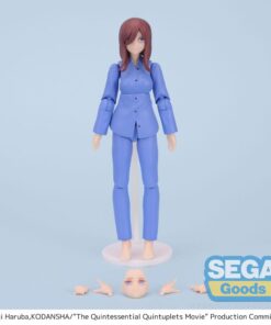 The Quintessential Quintuplets Action Figures Miku Nakano 15 Cm Sega