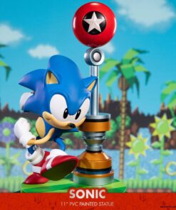 The Sonic Statua Sonic Il Riccio 28 cm Figura Pvc First4figures