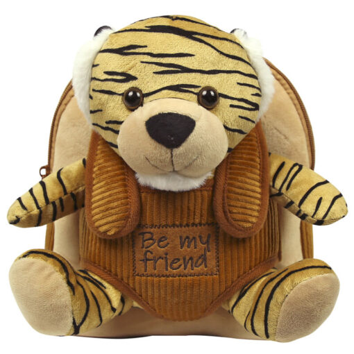 Tiger Joe Zaino Con Peluche 26cm Perletti