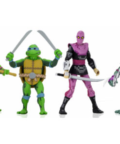 Tmnt Turtles In Time Series 1 Set (4) Action Figura Neca