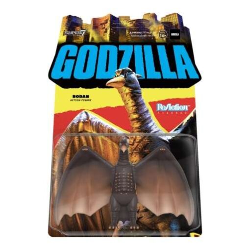 Toho Reaction W1 Rodan Figura Action Figura Super 7