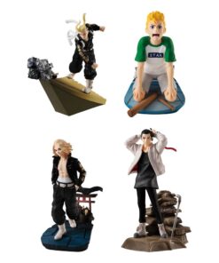 Tokyo Revengers Petitrama Series Trading Figura 8 Cm Toman Heroic Scenes Assortment (4) Megahouse