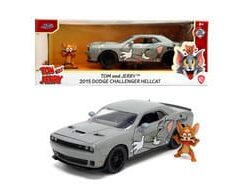 Tom & Jerry Diecast Model 1/24 2015 Dodge Challenger Jada Toys