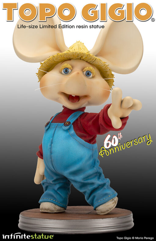 Topo Gigio Life Size Limited Statua Statua Infinite Statue