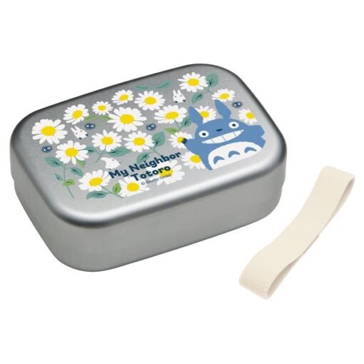 TOTORO DAISIES ALUMINIUM BENTO PORTAMERENDA STUDIO GHIBLI