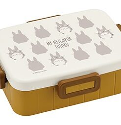 TOTORO SILHOUETTE 4 LOCKS BENTO BOX PORTAMERENDA STUDIO GHIBLI