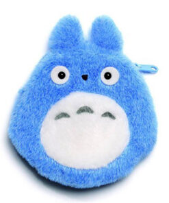 Totoro Smiling Blue Borsellino Peluche Portamonete Studio Ghibli