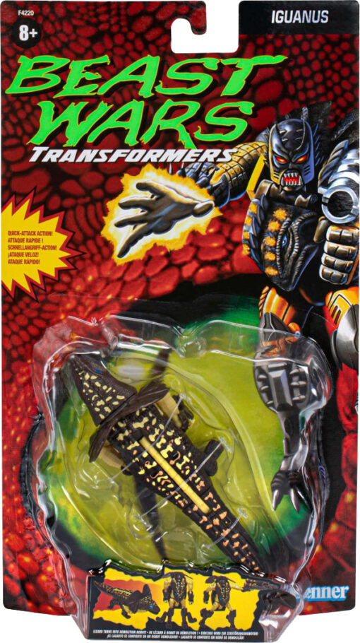 Transformers Bw Retro Iguanus Exclus.af Action Figura Hasbro