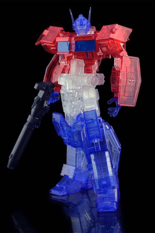 TRANSFORMERS OPTIMUS PRIME CLEAR MK MODEL KIT FLAME