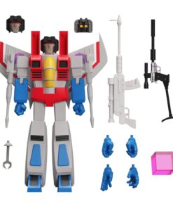 Transformers Ultimates Action Figura Starscream G1 18 Cm Super7