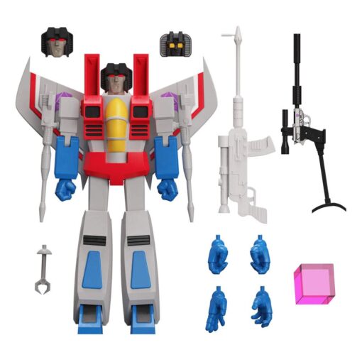 Transformers Ultimates Action Figura Starscream G1 18 Cm Super7