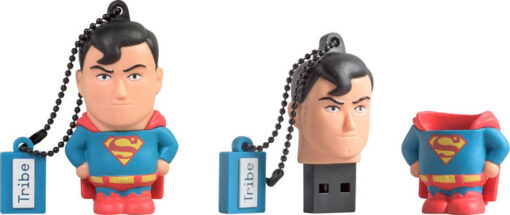 TRIBE USB KEY DC SUPERMAN 8GB CHIAVETTE - MEMORIE