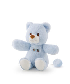 Trudi 18125 - Orso Carillon  Cremino azzurro Taglia S