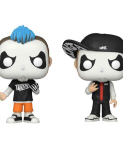 Twiztid Pop! Rocks Vinile Figures 2-pack Jamie Madrox & Monoxide 9 Cm Funko