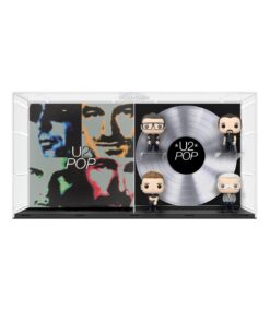 U2 Funko POP Albums DLX Vinile Figura 4 Personaggi POP 9 cm