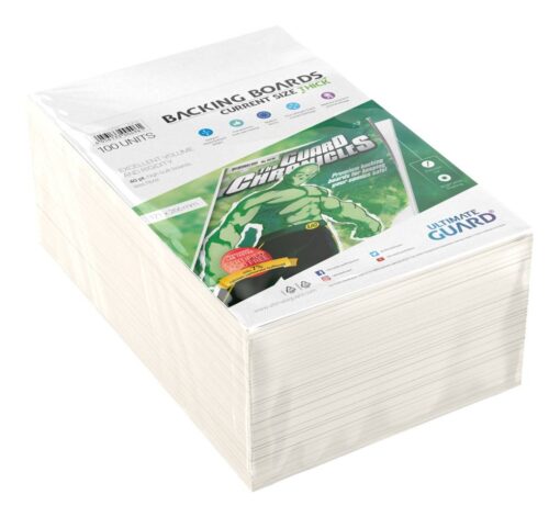 Ultimate Guard Comic Backing Boards Thick Current Size (100) Ultimate Guard