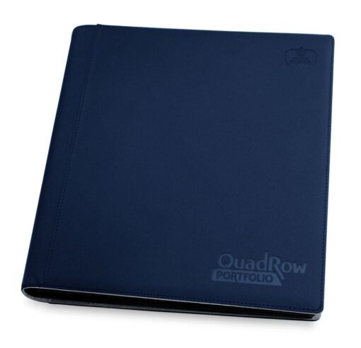 Ultimate Guard Portfolio 480 - 24-Pocket XenoSkin (Quadrow) - Blue Ultimate Guard