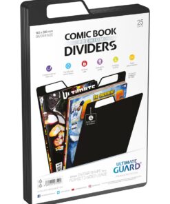 Ultimate Guard Premium Comic Book Dividers Black (25) Ultimate Guard