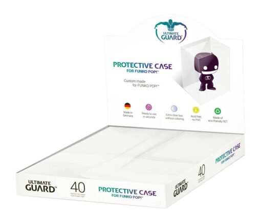 Ultimate Guard Protective Case For Funko POP!™ Figures In Counter-Top Display (40) Ultimate Guard