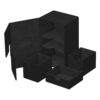 Ultimate Guard Twin Flip`n`Tray 160+ XenoSkin Monocolor Black Ultimate Guard