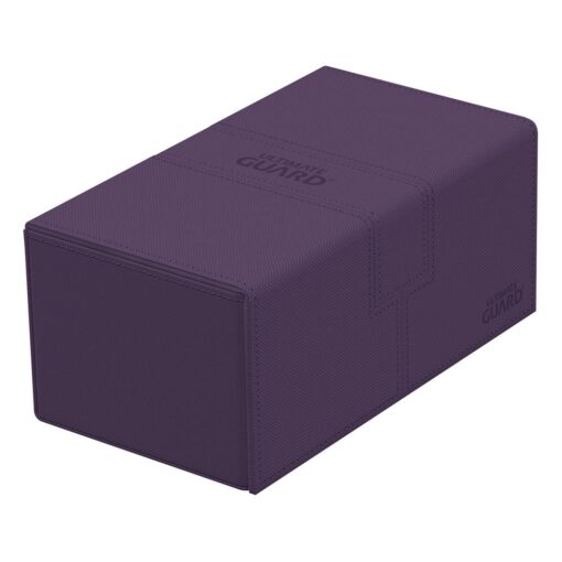 Ultimate Guard Twin Flip`n`Tray 200+ XenoSkin Monocolor Purple Ultimate Guard