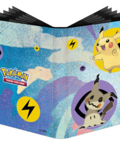 ULTRA PRO ALBUM 9 TASCHE POKEMON PIKACHU & MIMIKYU - CARTE DA GIOCO/COLLEZIONE