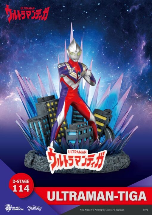 Ultraman D-Stage PVC Diorama Ultraman Tiga 15 Cm Beast Kingdom Toys