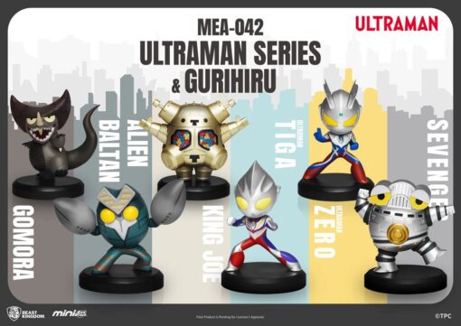 Ultraman Mini Uova Attack Figura 8 Cm Assortment Ultraman Series & Gurihiru  Beast Kingdom Toys