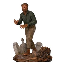 Universal Monsters Deluxe Art Scale Statua 1/10 The Wolf Man 21 Cm Iron Studios