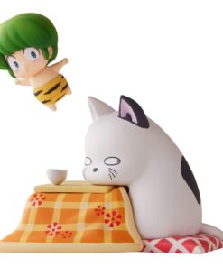 Urusei Yatsura Mini Figura Ten & Kotatsuneko 7 Cm Plum