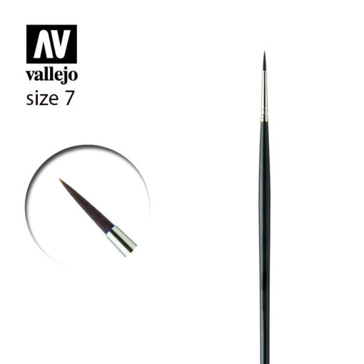 VALLEJO BRUSH KOLINSKY SABLE 7 P18007 ACCESSORI PER MODELLISMO VALLEJO