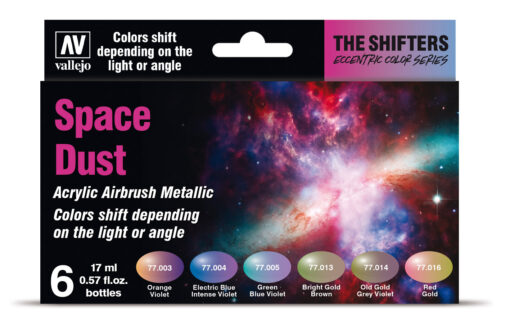 VALLEJO COLORSHIFT SPACE DUST SET 77091 COLORI VALLEJO