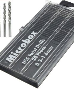 VALLEJO MICROBOX DRILL BITS SET (20) 0.3-1.6mm ACCESSORI PER MODELLISMO VALLEJO